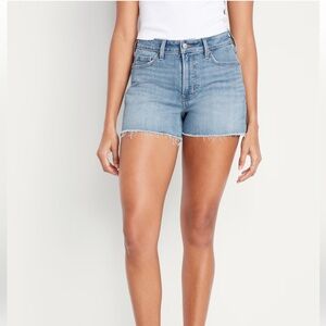 👍BRAND NEW! Old navy Curvy High-Waisted jean shorts